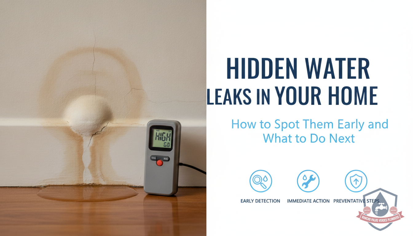 Hidden Water Leaks in Your Home: How to Spot Them Early and What to Do Next